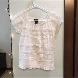 White Lace Top