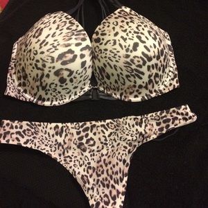 Matching bra and panty set
