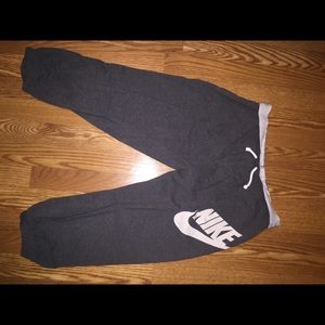 Nike cropped sweats