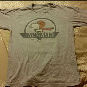 Snoopy Wing Man T Shirt size SMALL