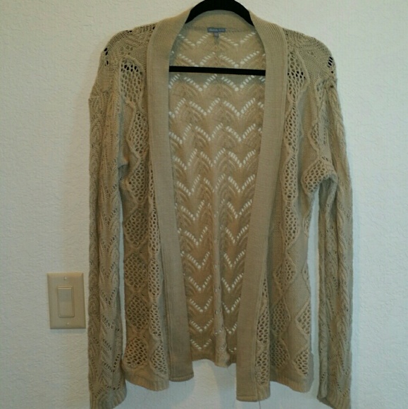 Tan Cardigan - Picture 1 of 3