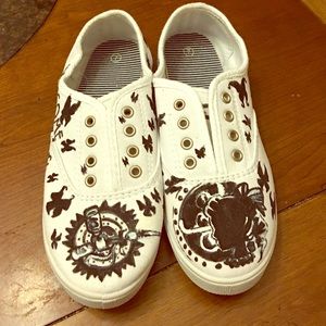 Bioshock hand painted shoe