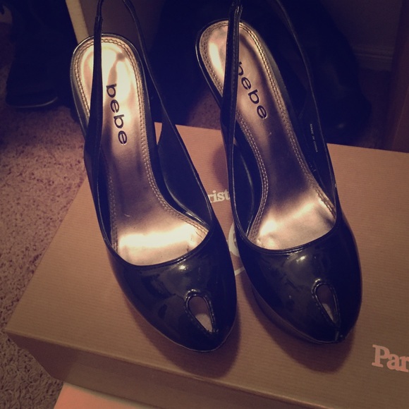 Bebe platform heels