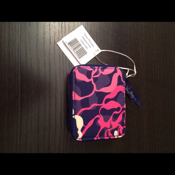 Vera Bradley Pill Case and Black Tiered Skirt