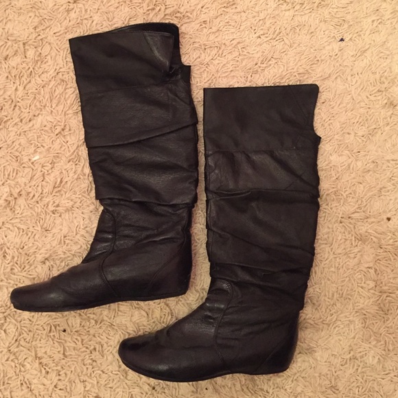 Steve Madden leather boots from Nordstrom - Picture 1 of 4
