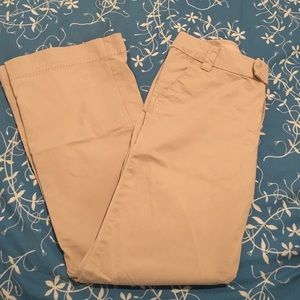 American Eagle khakis, size 4 petite.