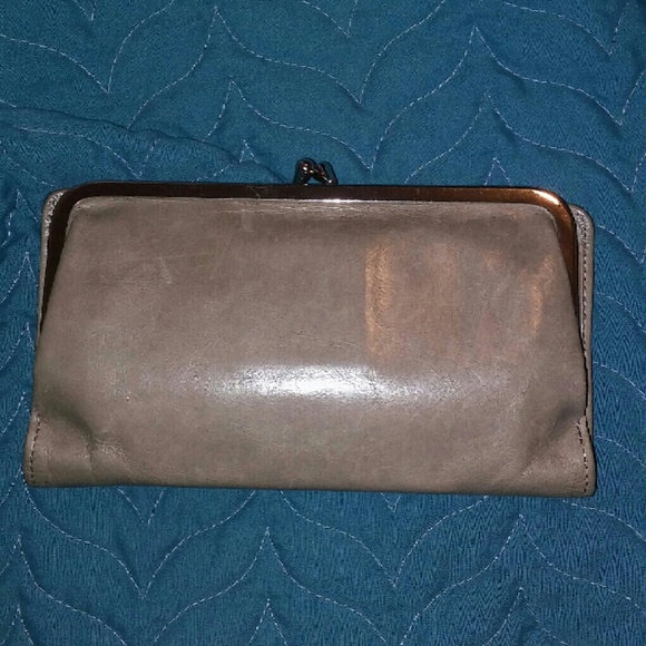 Gray Hobo Wallet