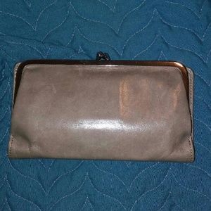 Gray Hobo Wallet
