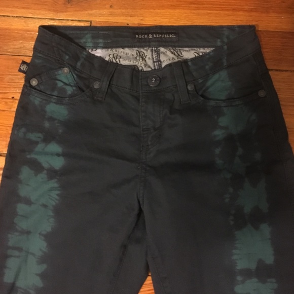 Rock & Republic tie dye skinny jeans! Size 4 - Picture 2 of 4