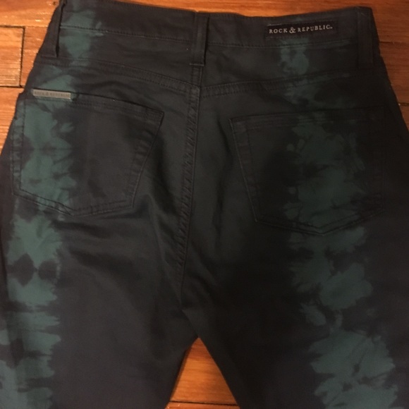 Rock & Republic tie dye skinny jeans! Size 4 - Picture 3 of 4