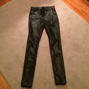 Leather pants