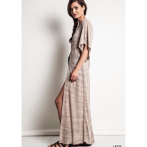 "Dazzle" Asymmetrical Maxi Top - Picture 3 of 4