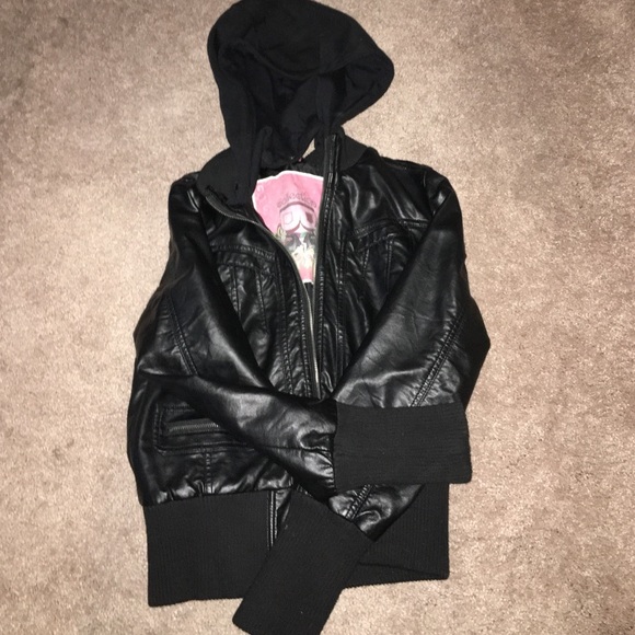 Leather jacket