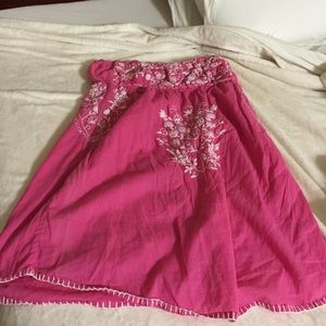 Pink sun dress