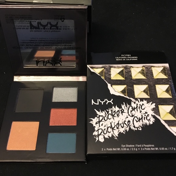 New NYX Eyeshadow palette. California Dreaming.
