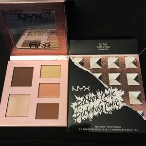 New in Box. NYX Eyeshadow palette. Heart of Gold.