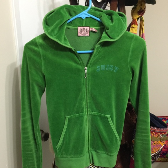 Juicy couture valor green tracksuit jacket