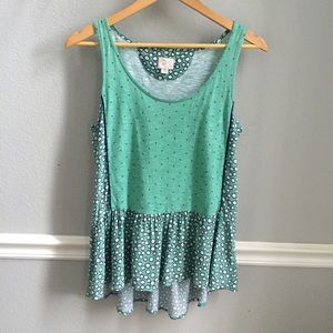 Anthropologie printed tank