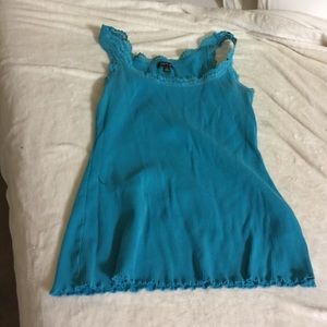 Blue tank top