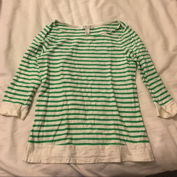 Forever 21 tee- worn only twice. No stains
