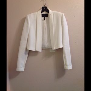BCBG Short Crepe Jacket