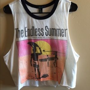 The Endless Summer cropped tank