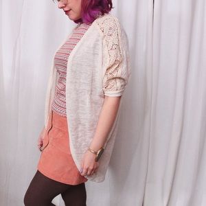 Sweaters - HALF OFF SALE | Cream Lace Cardigan Sweaters - HALF OFF SALE | Cream Lace Cardigan
