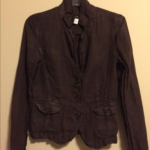 J. Crew linen blazer