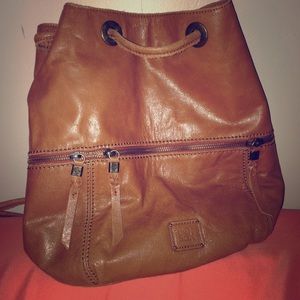 The Sak Leather Backpack/Purse