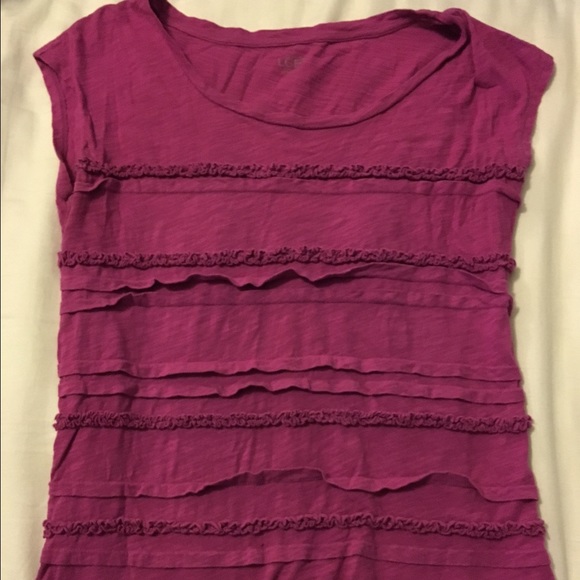 Short sleeve pink tee