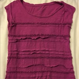 Short sleeve pink tee