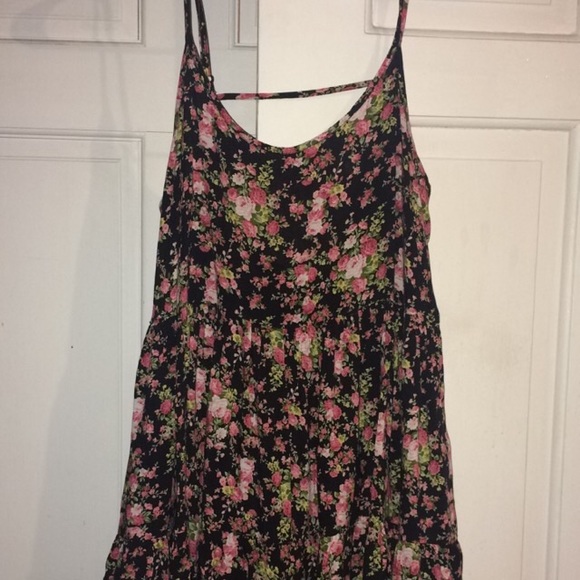 Floral Teared Dress