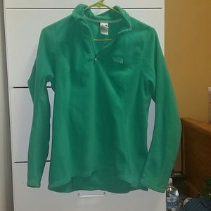 Half zip North Face