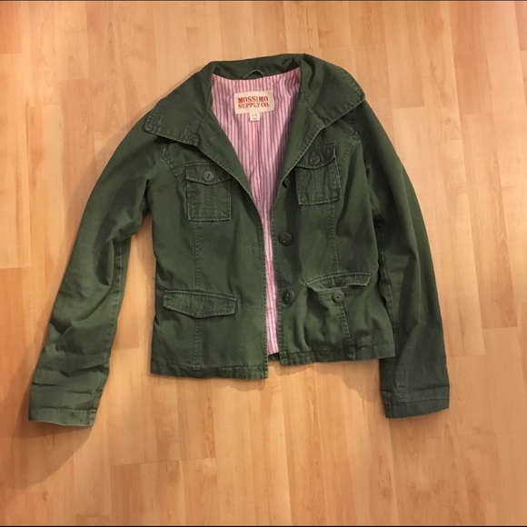 Green khaki jacket