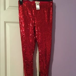 Sequin leggings like new