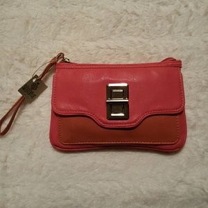 Coral Clutch/Wristlet