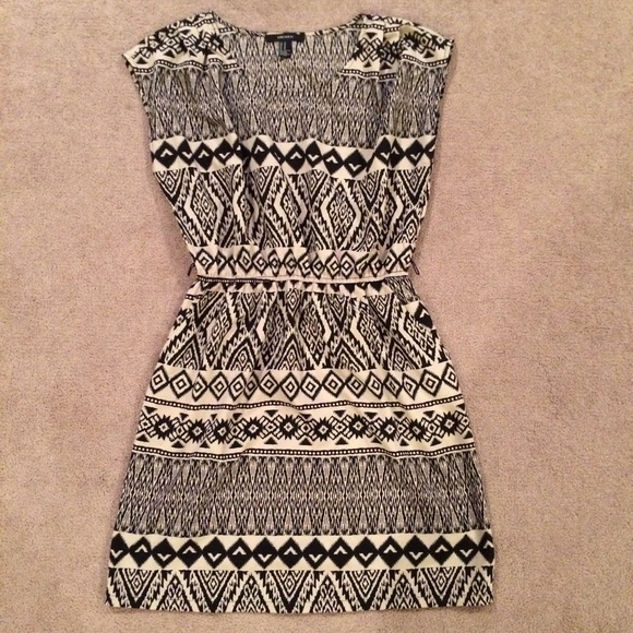 Aztec pattern dress