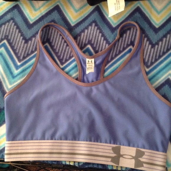 2 Under Armour heat gear compression sports bra