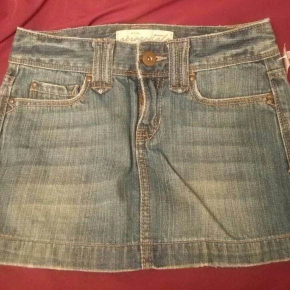Aeropostal denim skirt size 00 - Picture 1 of 2