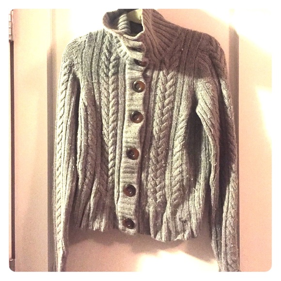 Abercrombie and Fitch Button Down Sweater