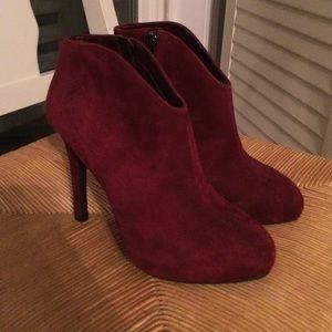 Wine Red Jessica Simpson Booties