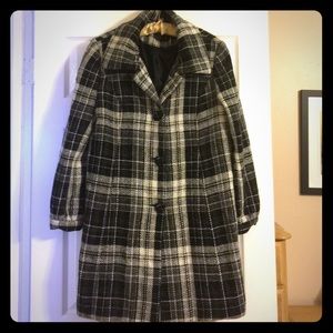 Plaid coat