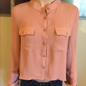 NWOT Forever 21 Sheer Long Sleeve