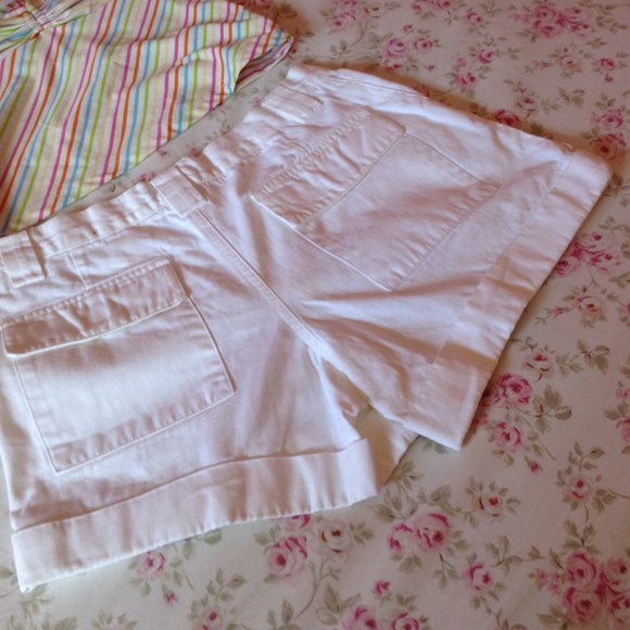 XHILARATION WHITE CHINOS CARGO 7 JR - Picture 3 of 4