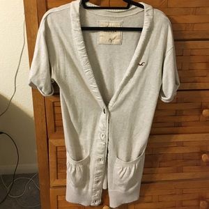 Hollister cardigan- short sleeve and long!