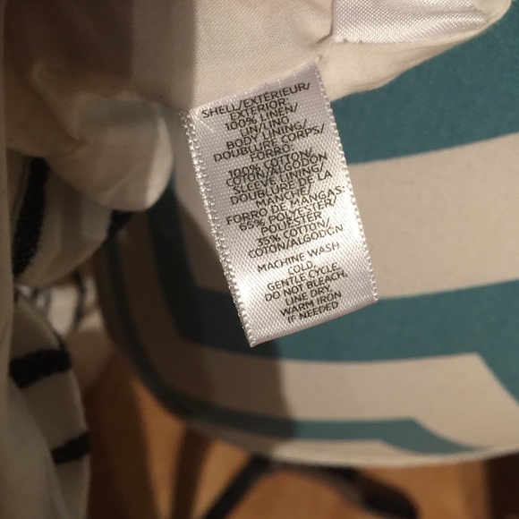 LOFT Linen Open Blazer - Picture 3 of 4