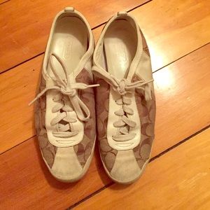 Coach tennis shoes