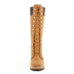 Timberland Womans Knee High Lace Up Boots