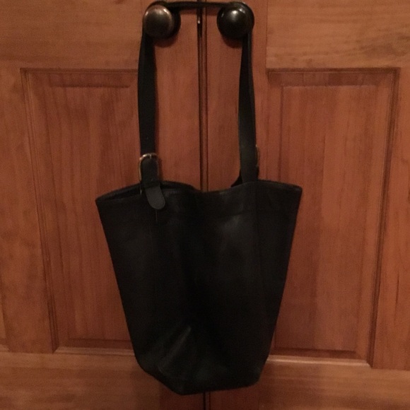 Authentic Coach bag. Black leather