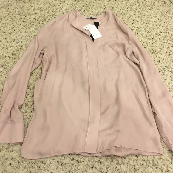 Vince Lavender Blouse size 6